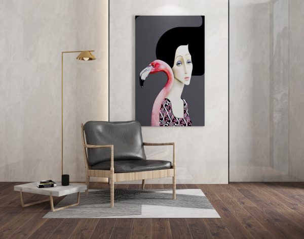 「米洛西豹纹白」优雅高级简约艺术现代风格背景墙